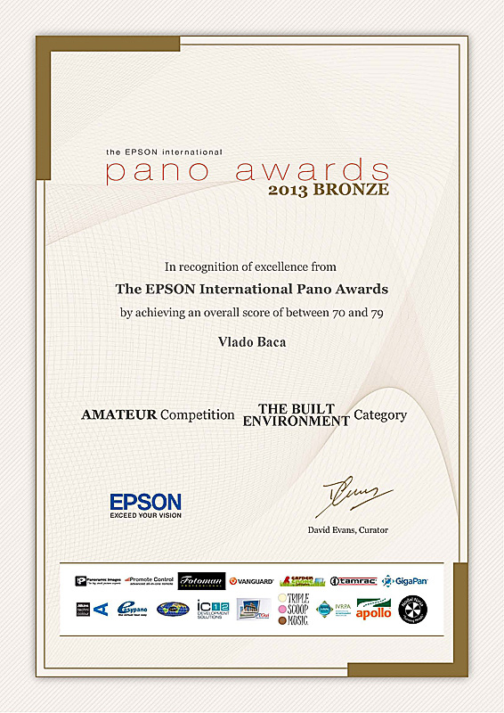 2013  BRONZE AWARD/ EPSON PANO AWARD/AUSTRALIA 